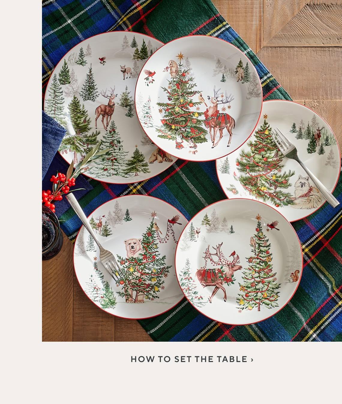 How to set the table